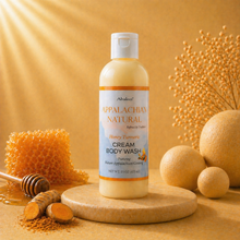 Load image into Gallery viewer, Honey Turmeric Cream Body Wash