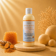 Load image into Gallery viewer, Honey Turmeric Cream Facial Cleanser
